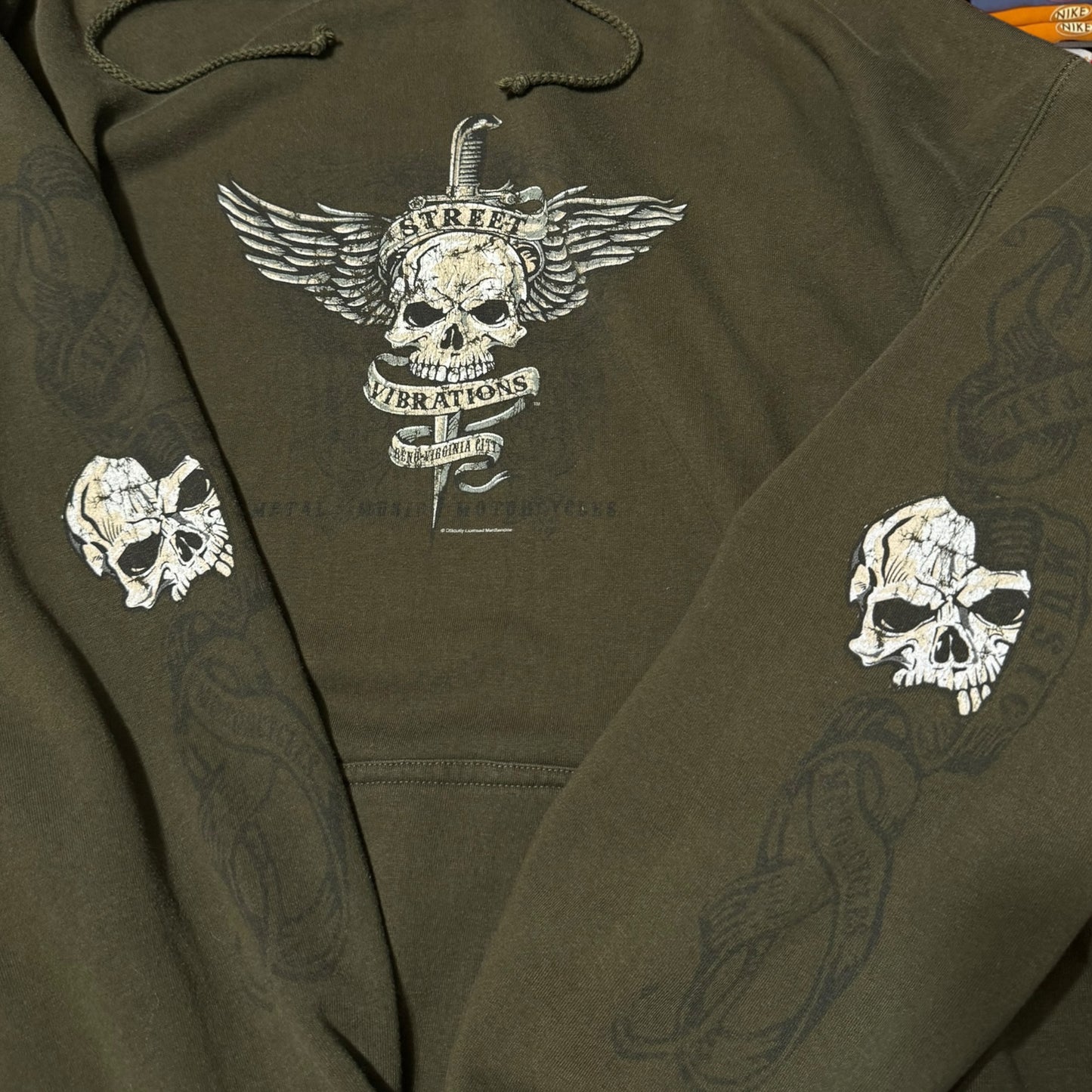 Y2k skeleton skull skater (xlarge)