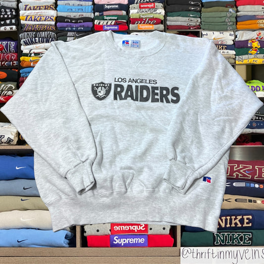 90s Oakland raiders nfl football sweater
