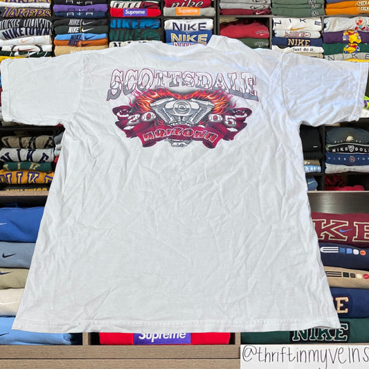 Y2K 2005 biker motorcycle shirt