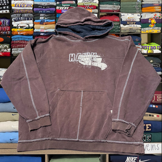 Y2K Tony hawk brown skater hoodie