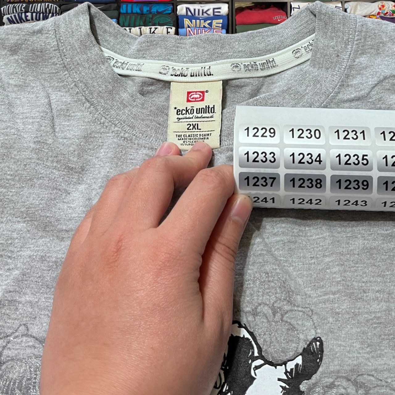 Y2K ecko unlimited skater shirt