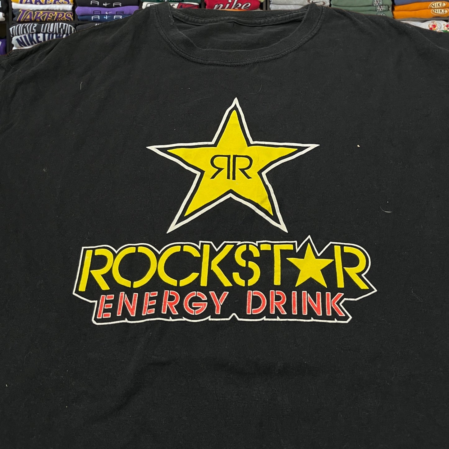 Y2K rock star energy drink shirt