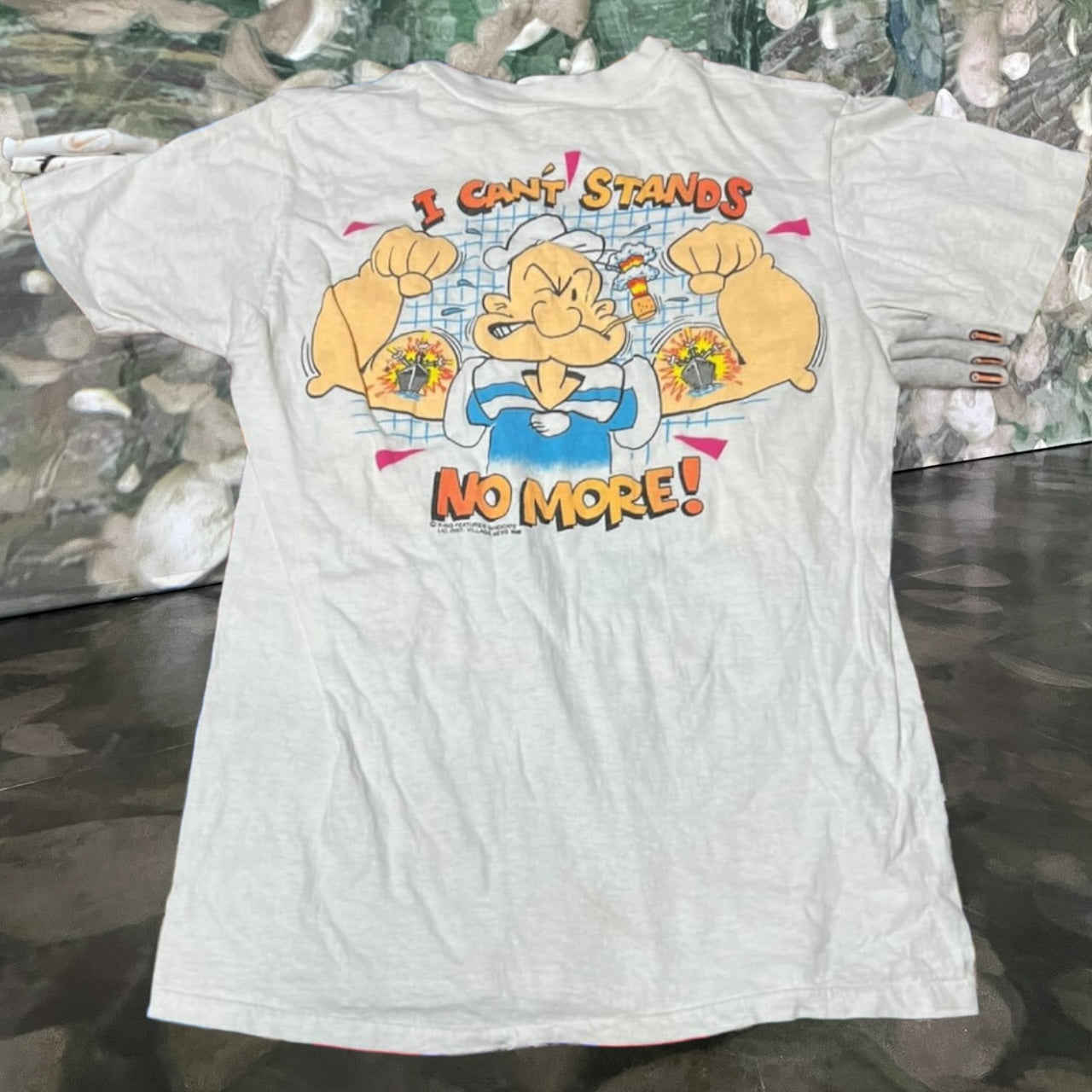 Vtg 1982 Popeyes the sailor shirt
