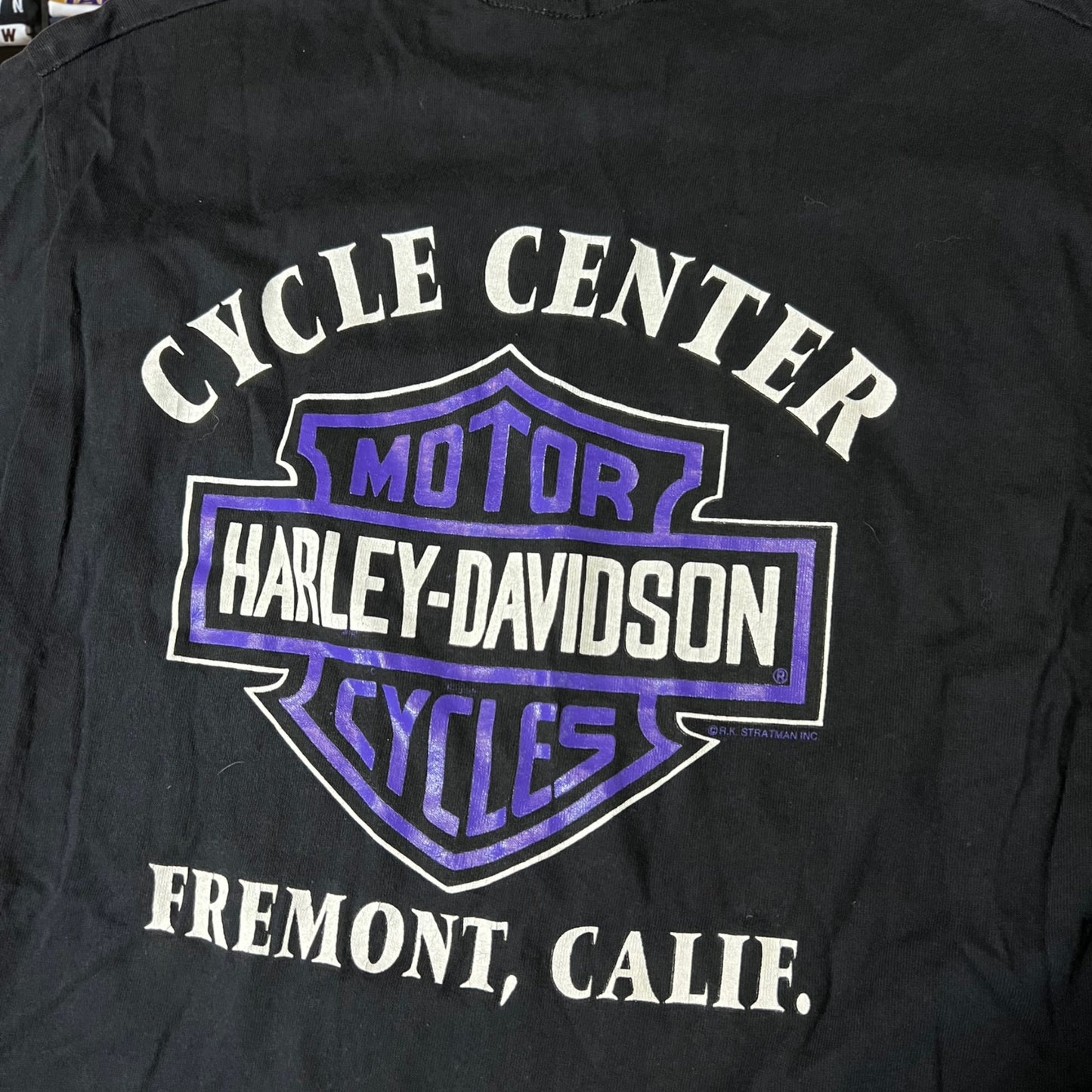 90s Harley Davidson’s biker motorcycle