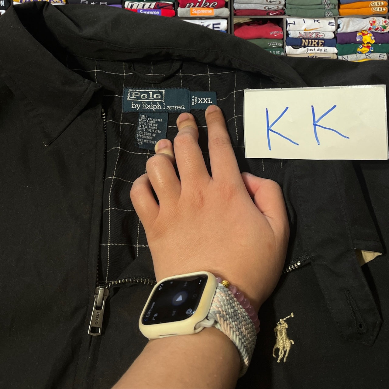 Vtg Ralph Lauren Harrington jacket