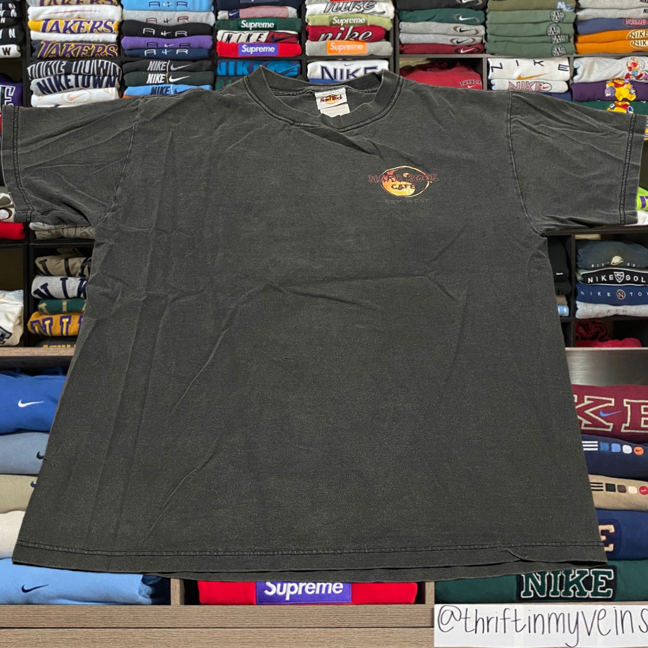 90s Hard Rock Cafe dragon skater shirt