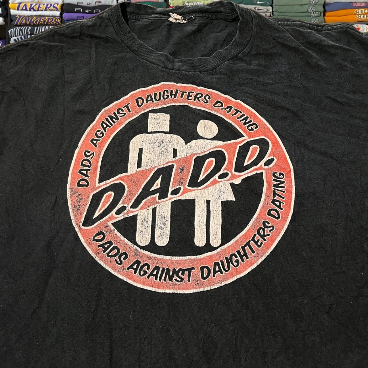 Y2K funny humor Dad against daughter dating shirt