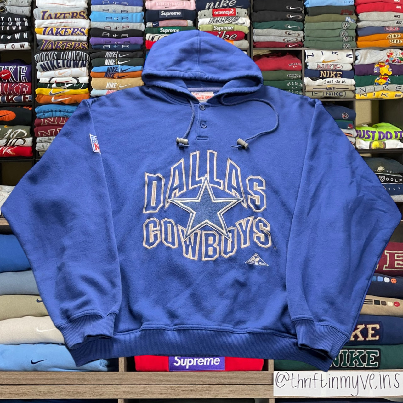 90s dallas cowboys hoodie (Xlarge)