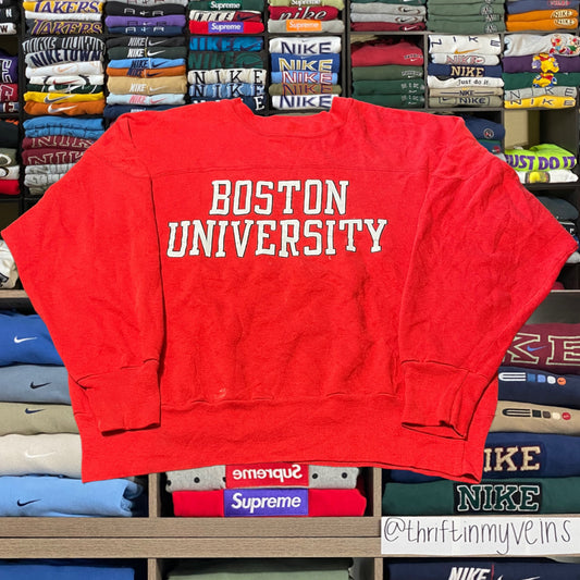 90s Boston university sweater