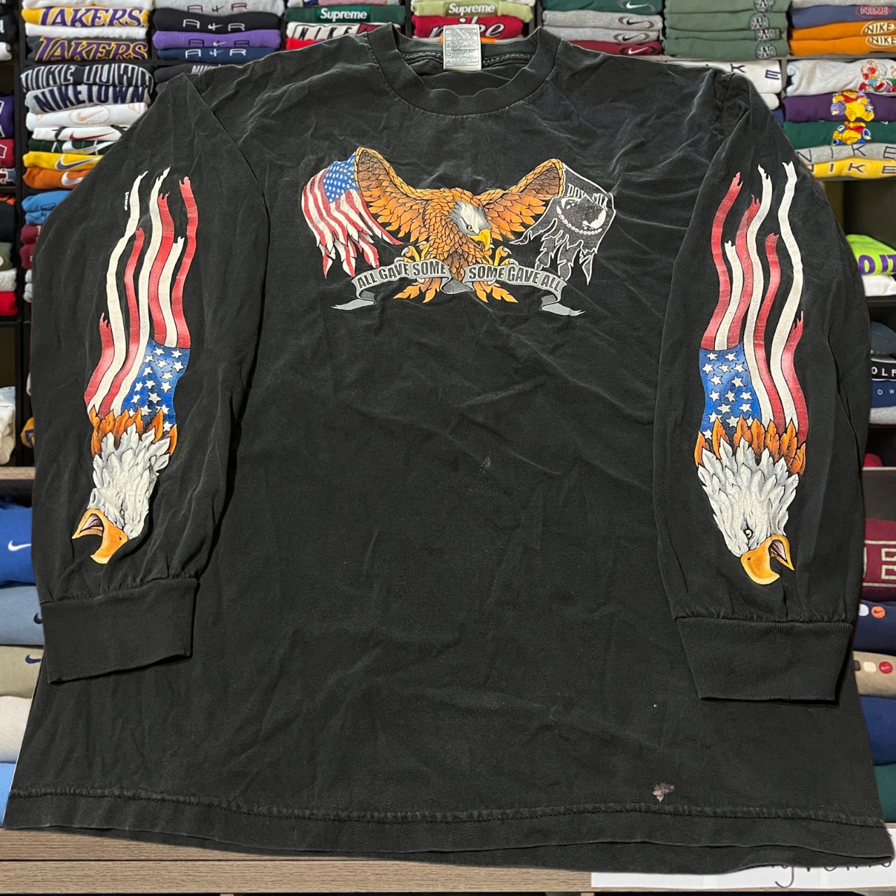 Y2K 2004 biker motorcycle eagle long sleeve