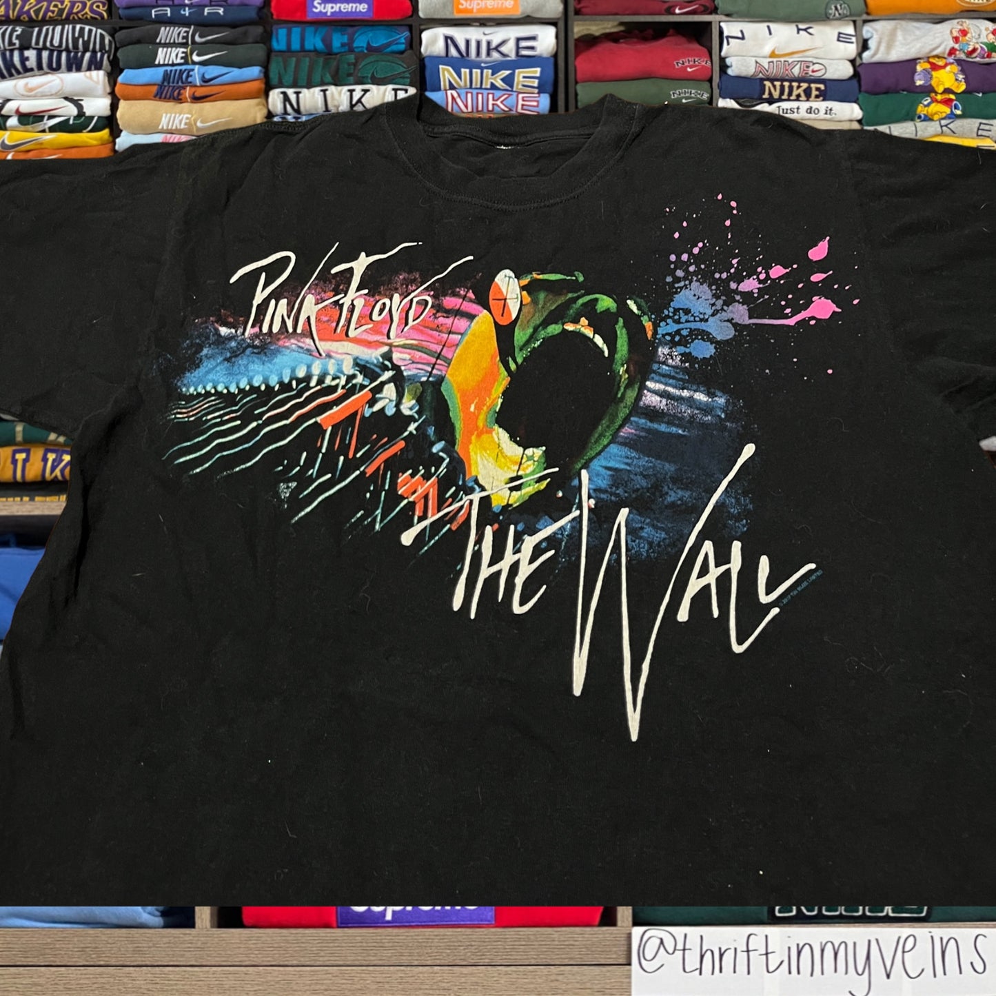 Y2K Pink Floyd music shirt