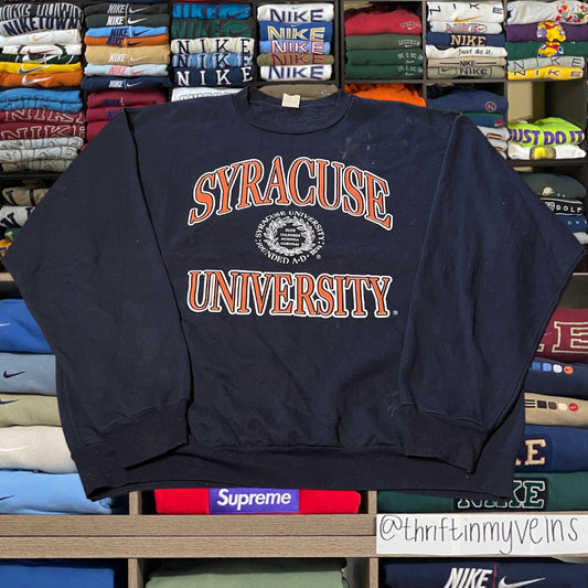 Vtg y2k Syracuse university sweater