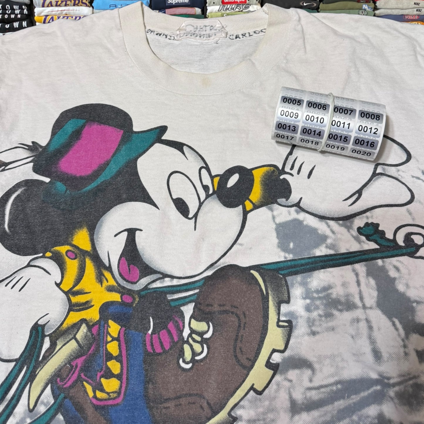 90s Mickey Mouse Disney Indiana jones shirt