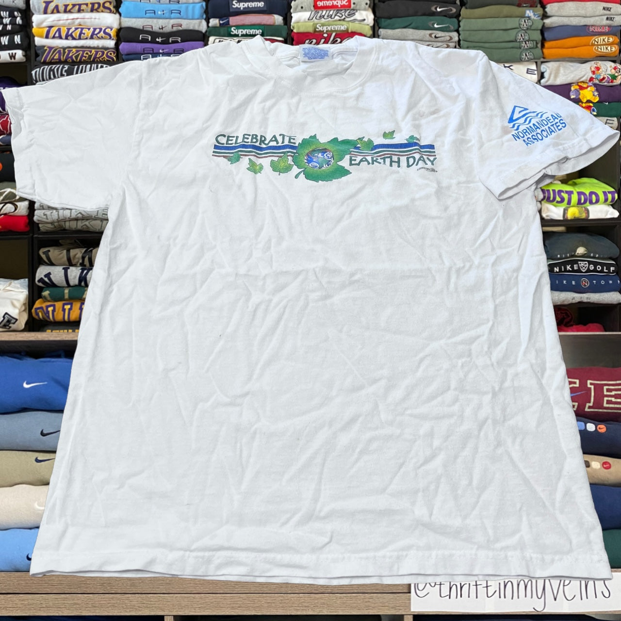 2002 earth day shirt ( medium )