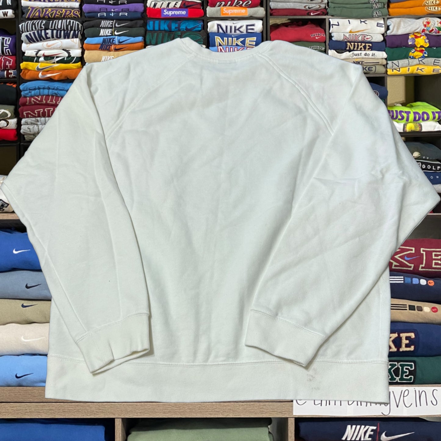 Y2K 2004 Nike crème sweater