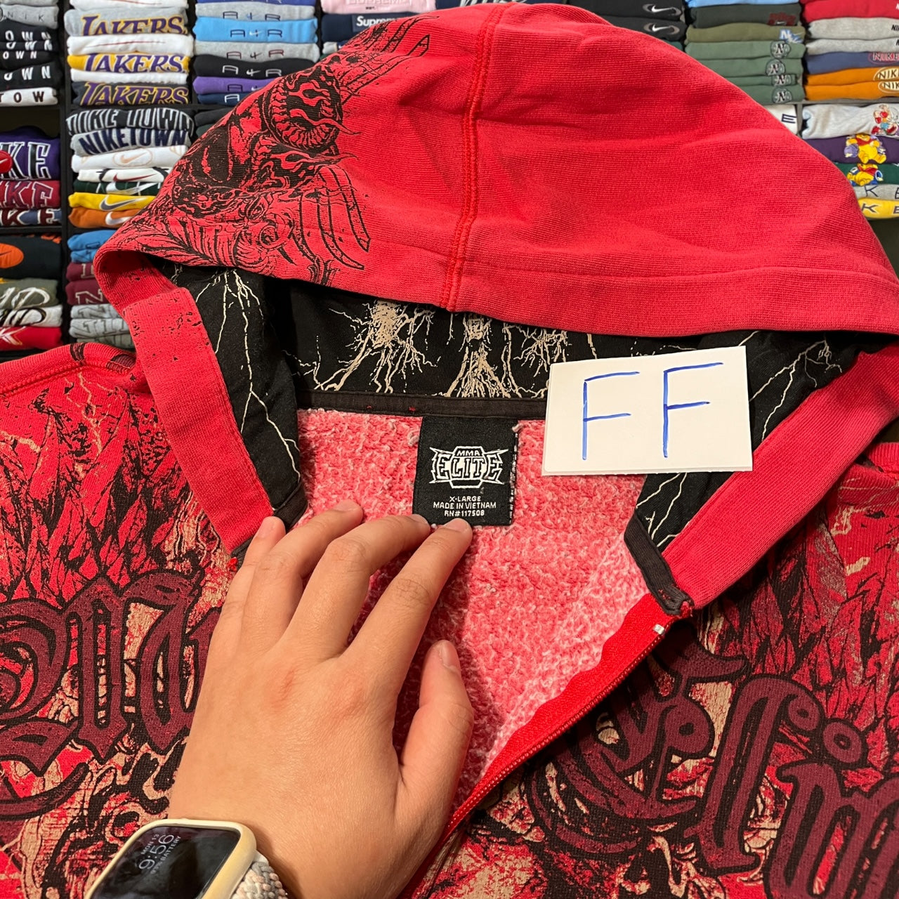 MMA elite full zip jacket
