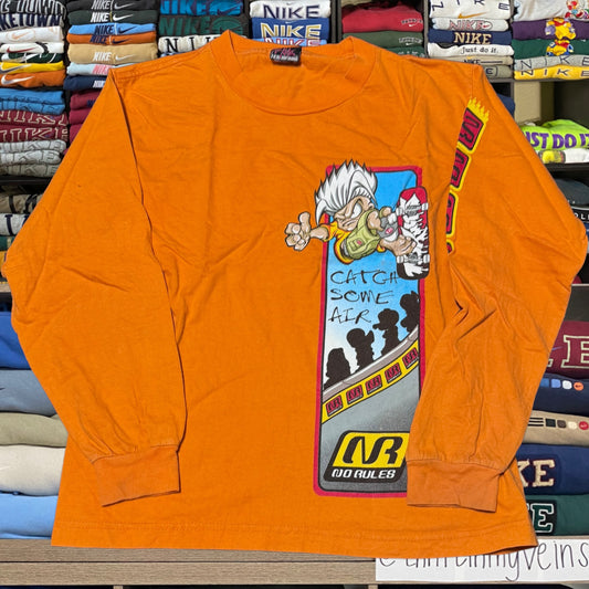 Y2K no fear skater shirt
