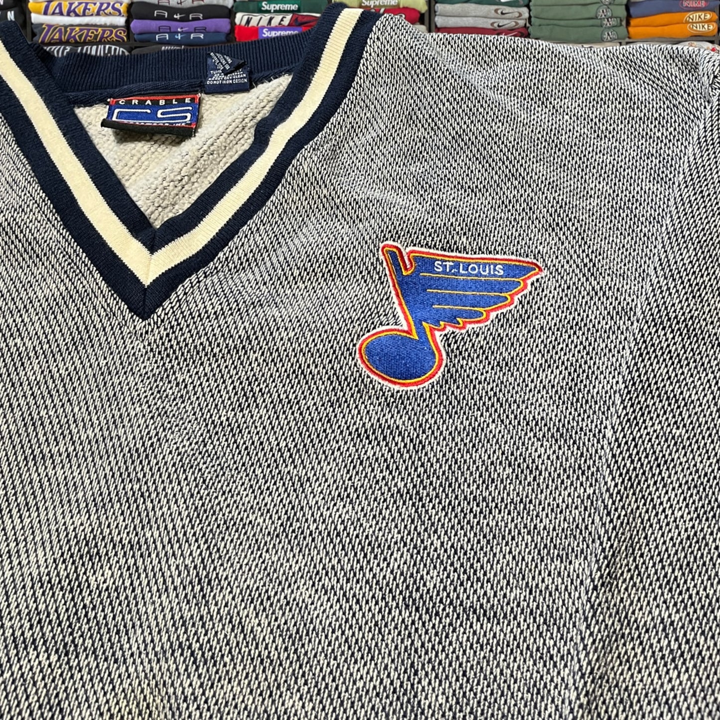 90s St. Louis blues nhl hockey sweater