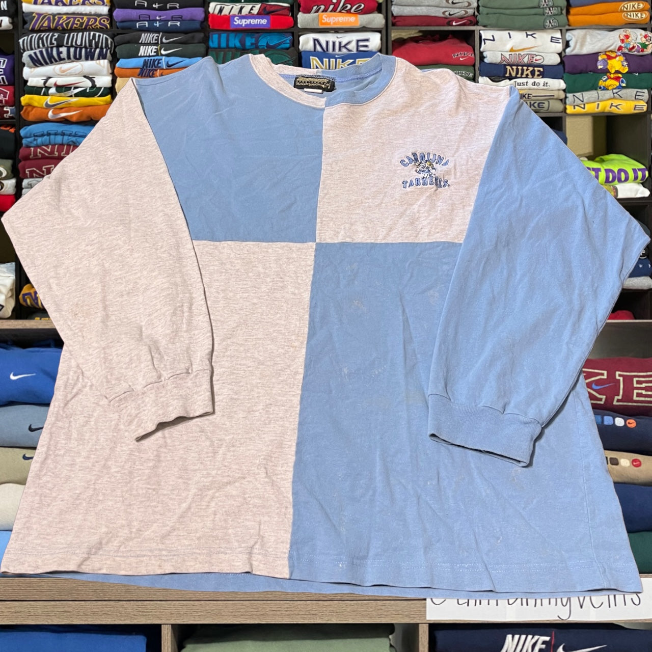 90s UNC North Carolina university long sweater