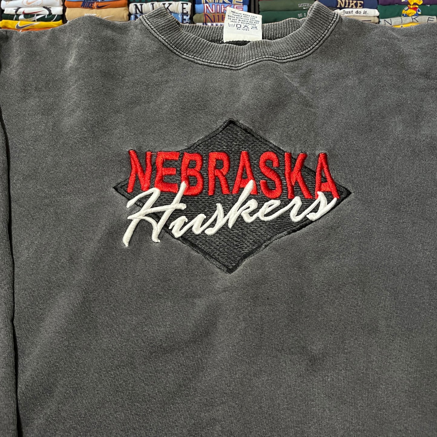 90s Nebraska huskies sweater