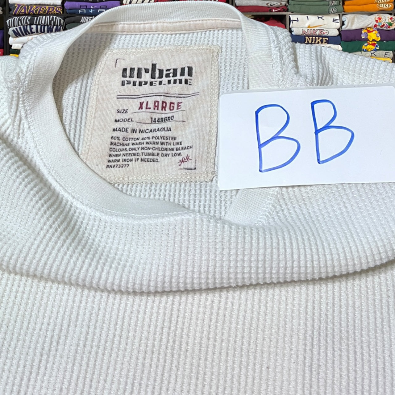 Y2K skater waffle lined long sleeve