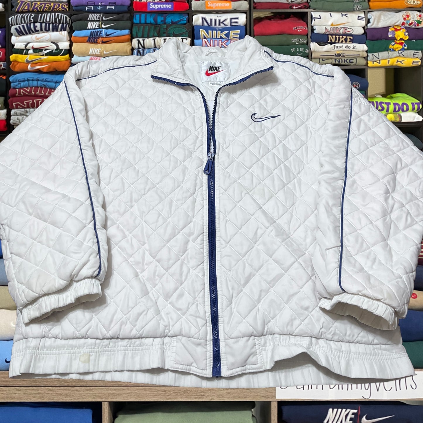 vintage 90s nike puffer jacket