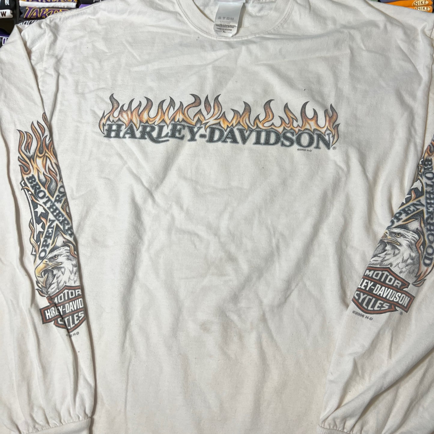 Y2K Harley Davidson biker motorcycle shirt
