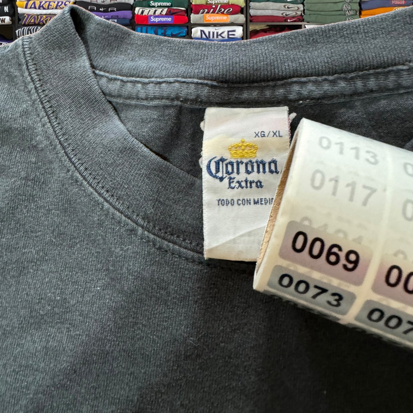 Y2K corona extra promo shirt