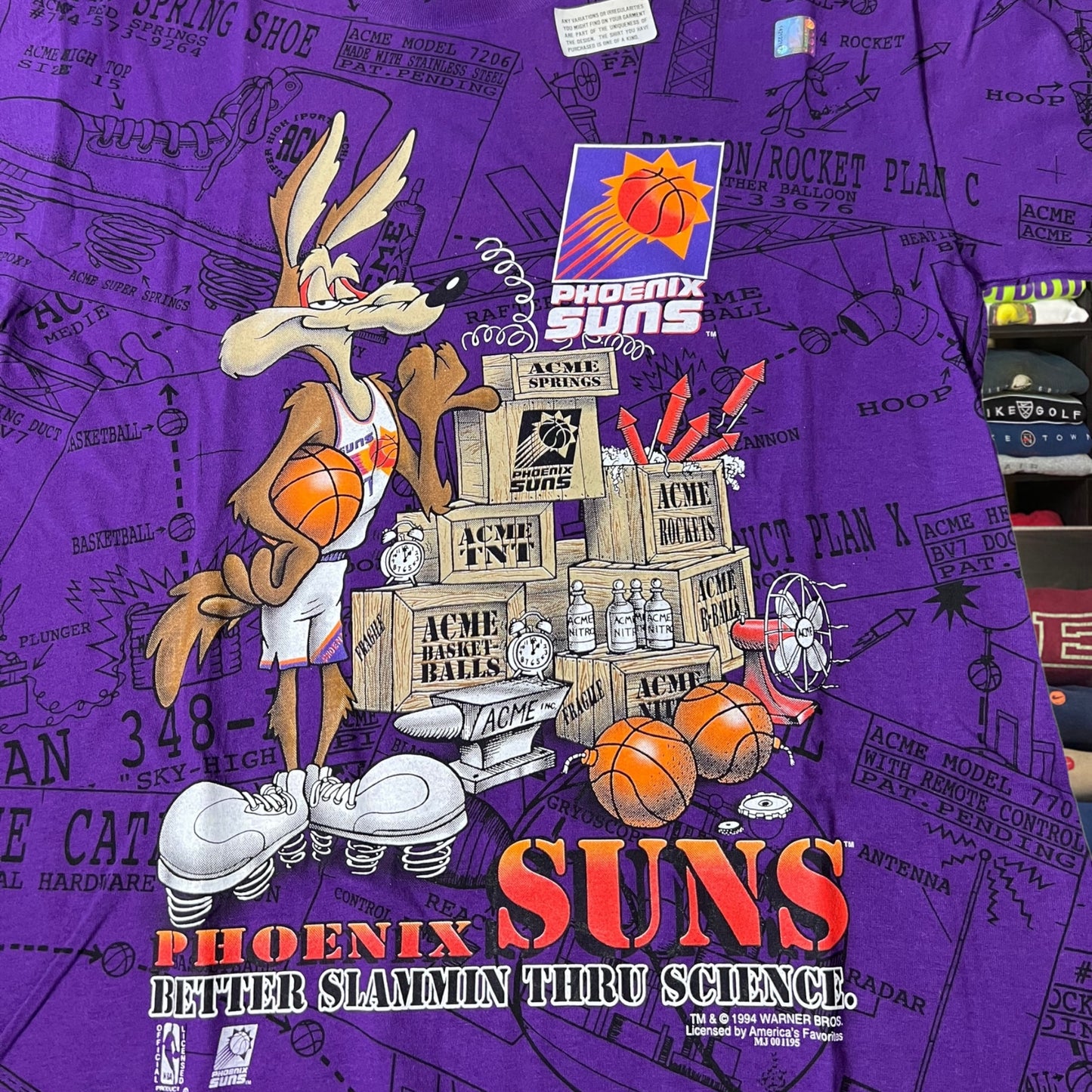 90s Phoenix suns nba basketball shirt