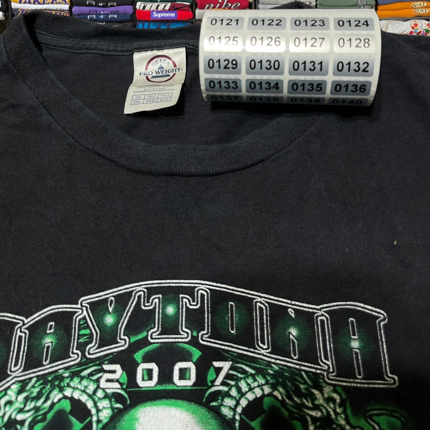 Vintage Y2K biker shirt