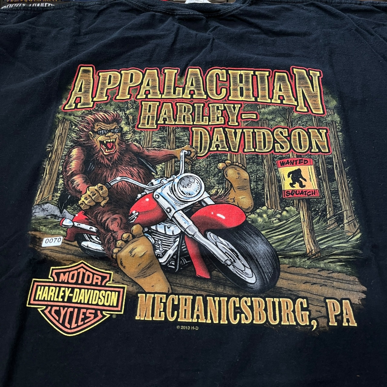 Vtg y2k Harley style motorcycle shirt