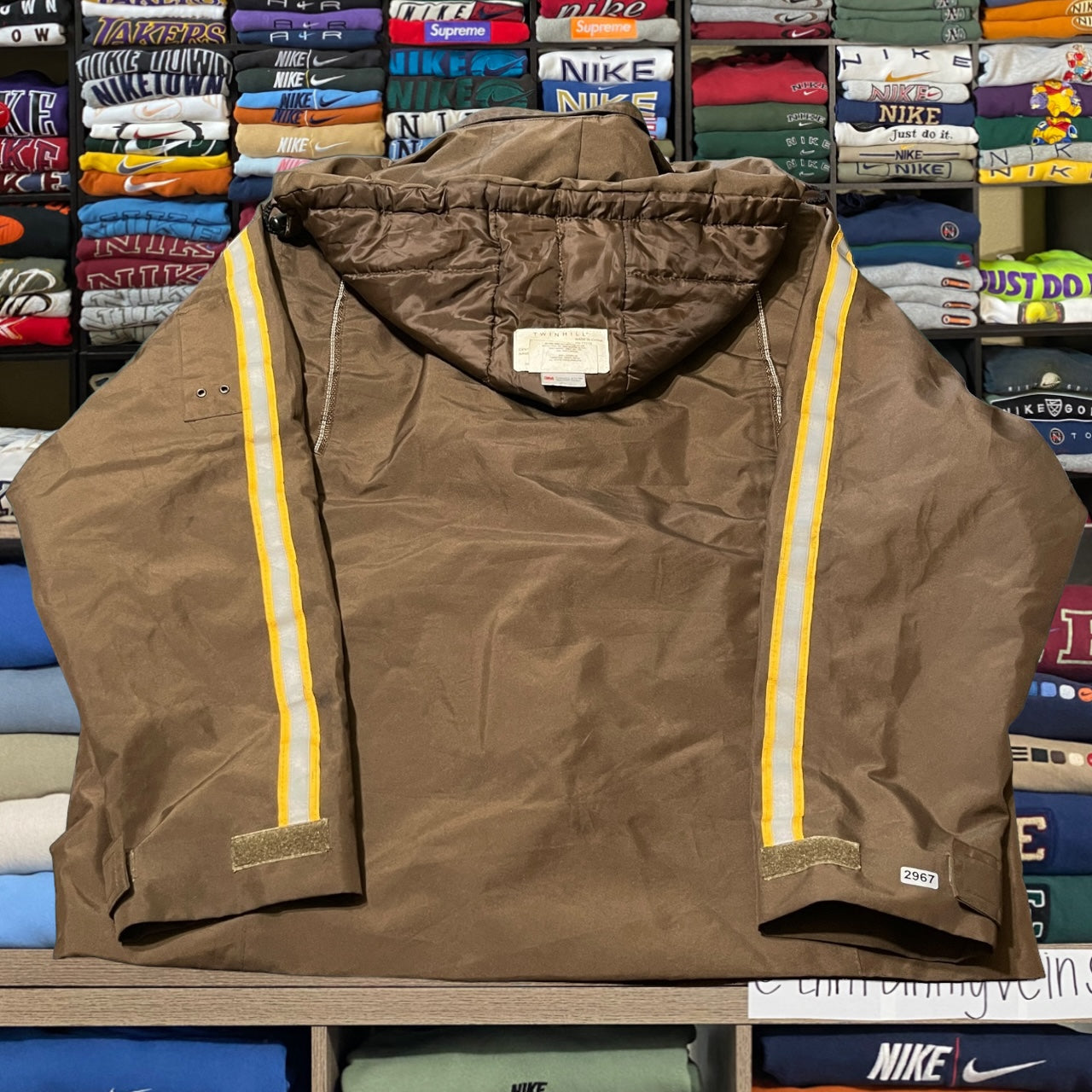 Y2K UPS brown jacket