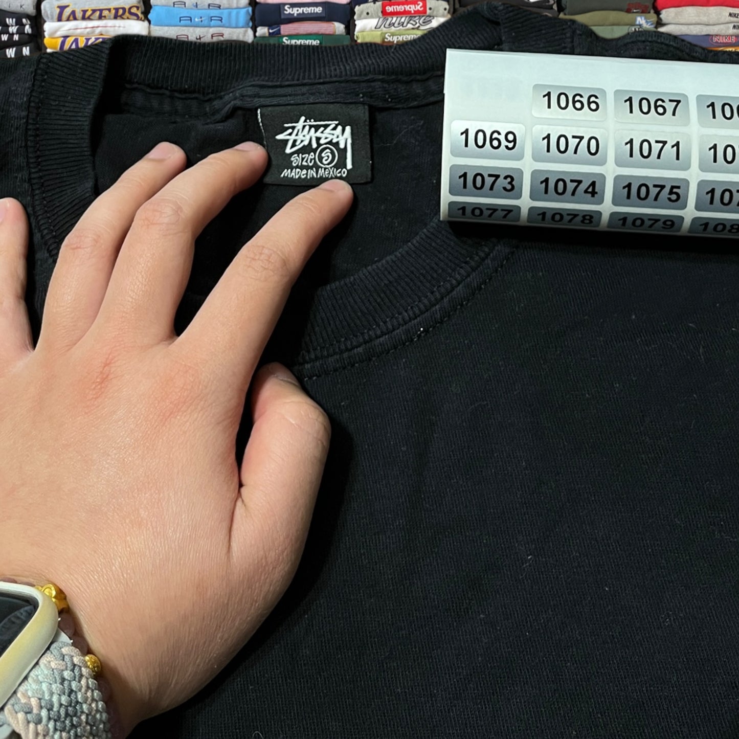 Stussy black shirt