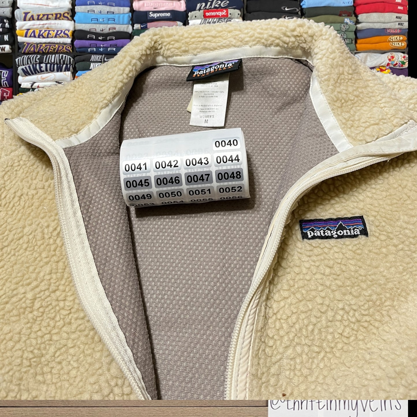 vtg patagonia fleece jackeet (medium)