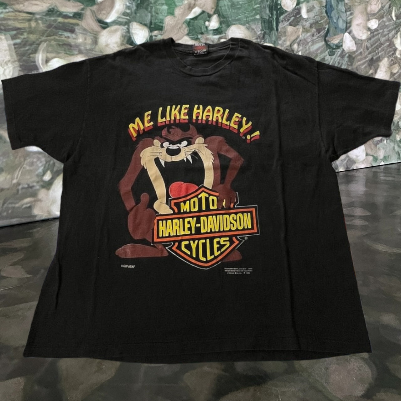 90s Harley Davidson biker motorcycle