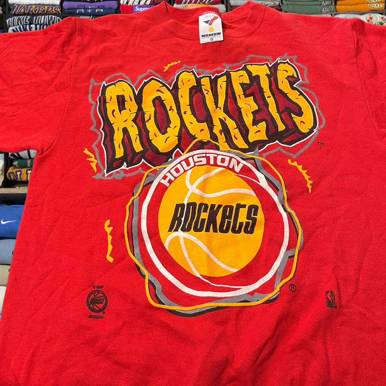 90s Houston rockets nba basketball sweater