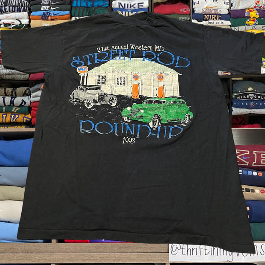 vintage 1993 gulf gas station shirt