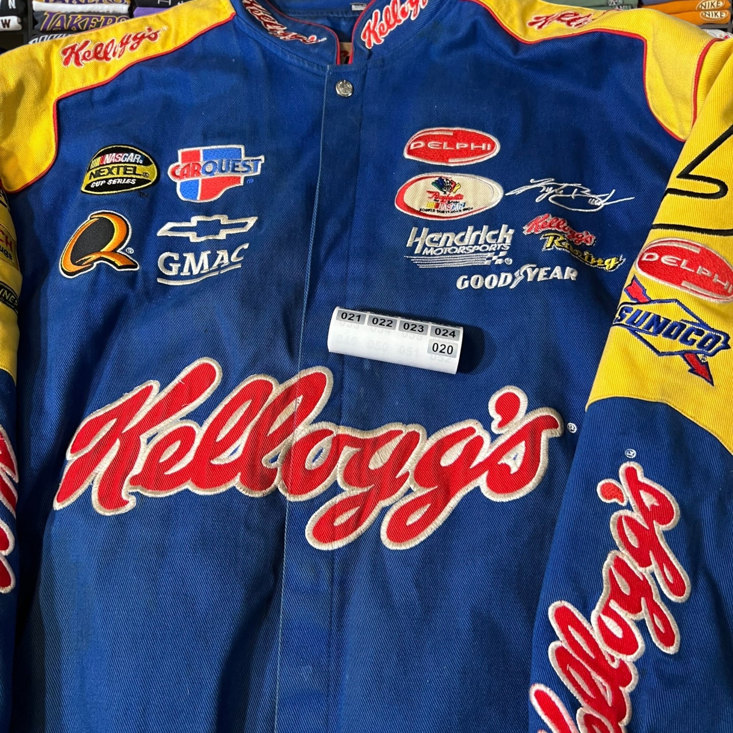 Vintage Jeff Hamilton nascar Kellogg jacket