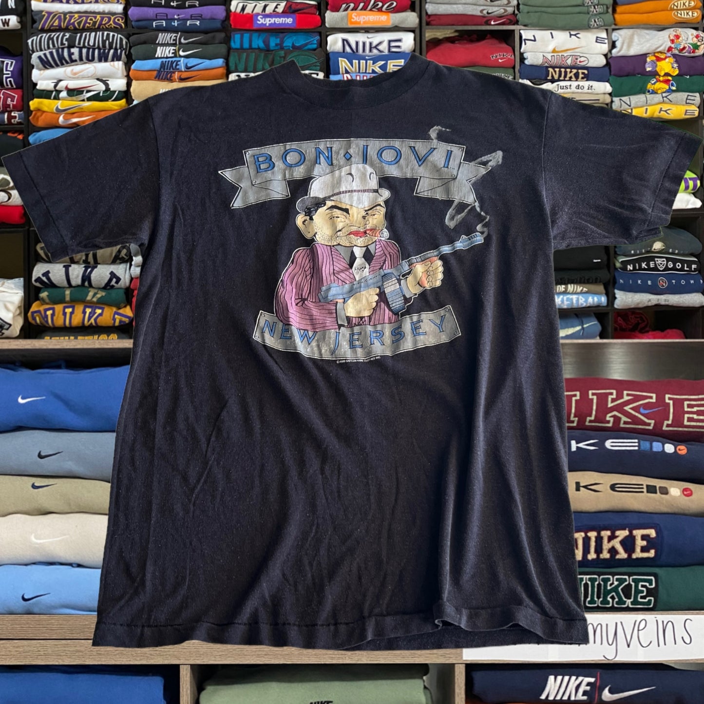 Vtg 1989 Bon Jovi tour brother hood shirt