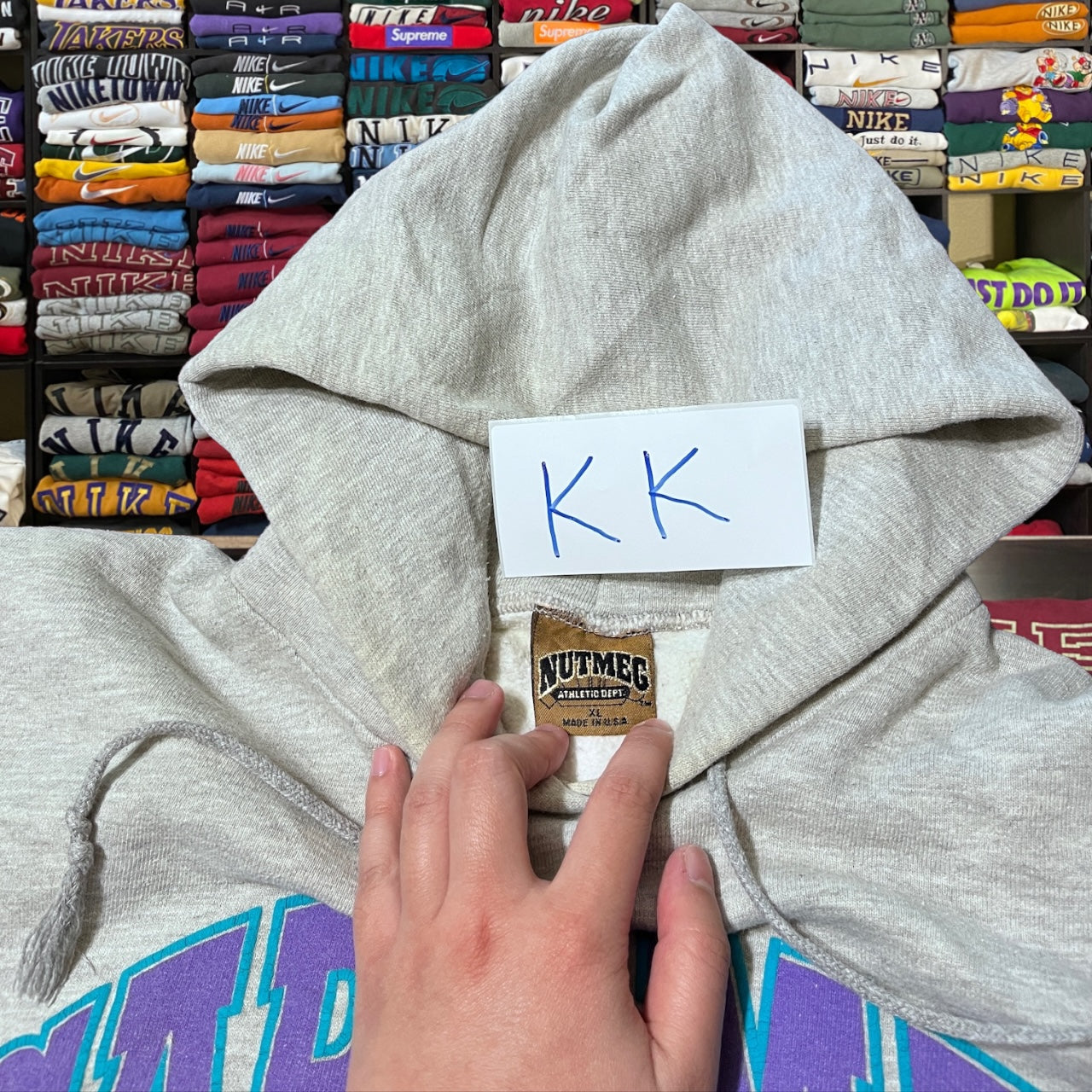 90s nutmeg cape may hoodie