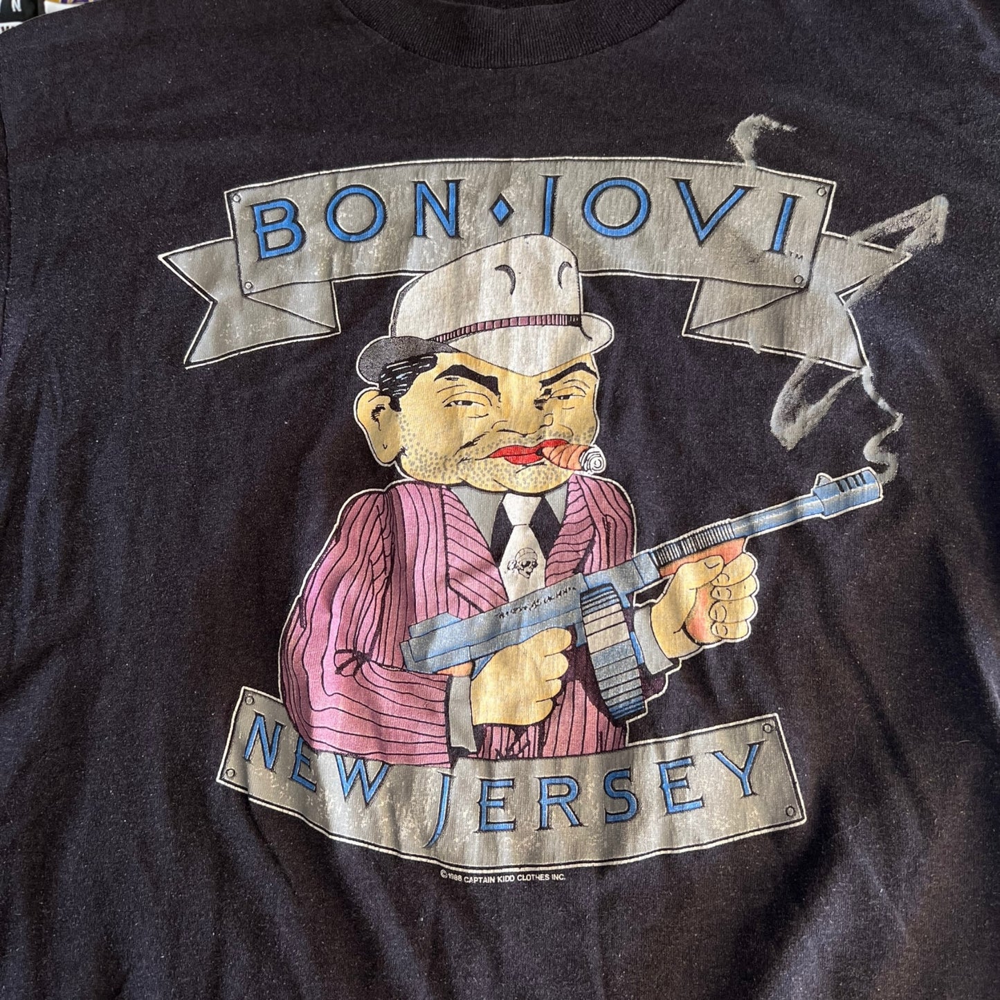 Vtg 1989 Bon Jovi tour brother hood shirt