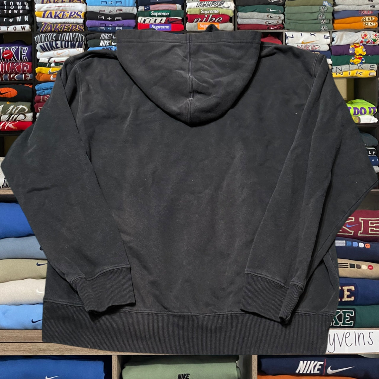 fox racing black skater hoodie