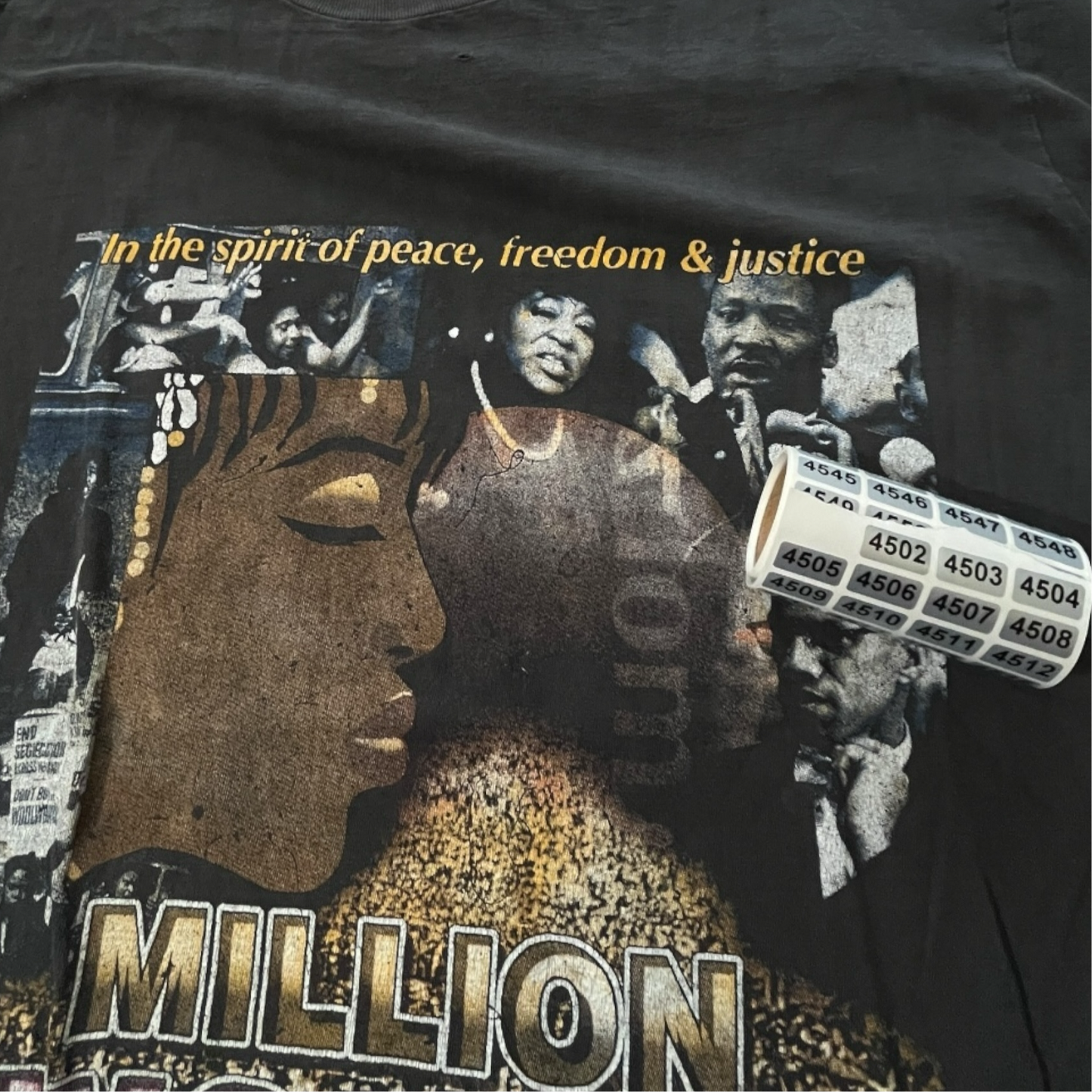 90s million woman march rap tee