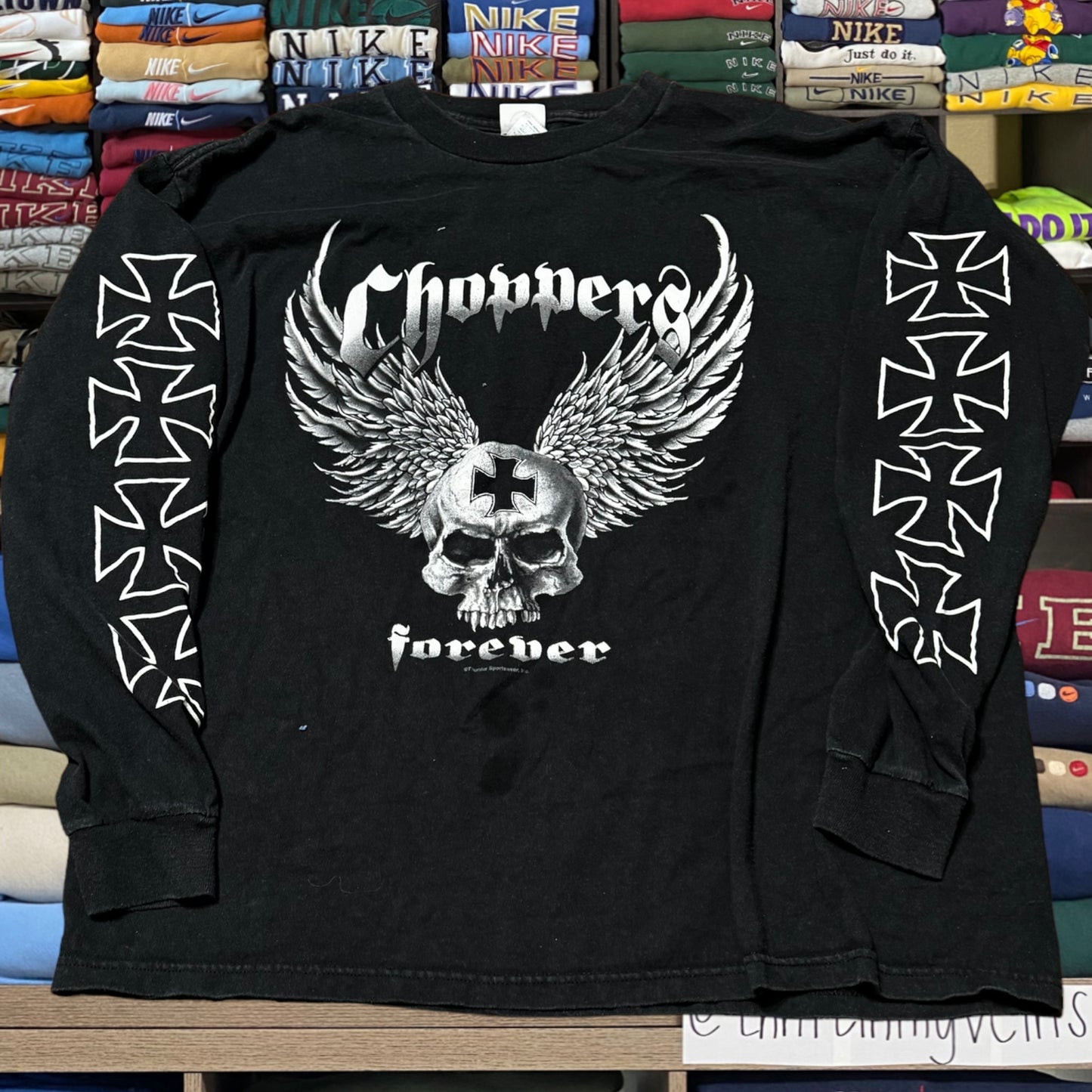 Y2K chopper biker long sleeve