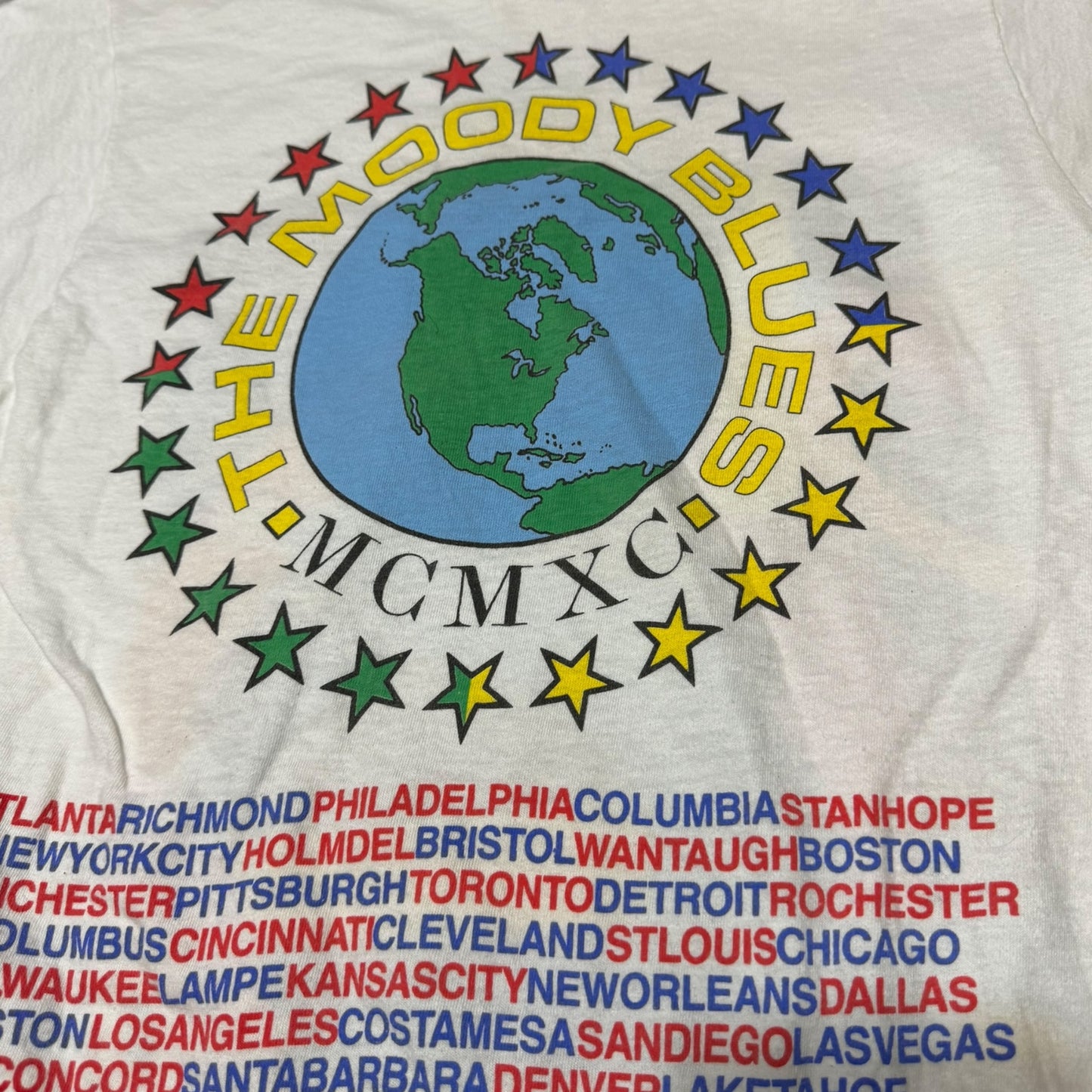 Vintage 1982 moody blues shirt