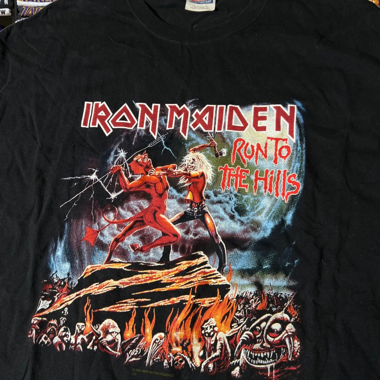 Y2K Iron Maiden band tee shirt