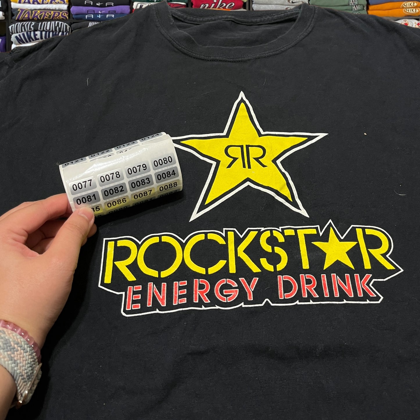 Y2K rock star energy drink shirt