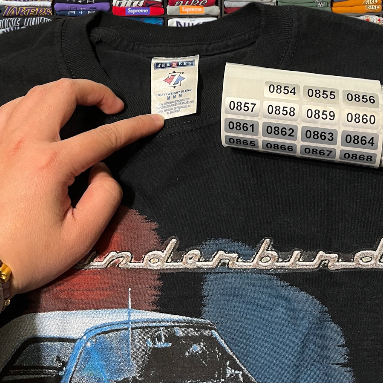 Y2K ford thunderbird shirt