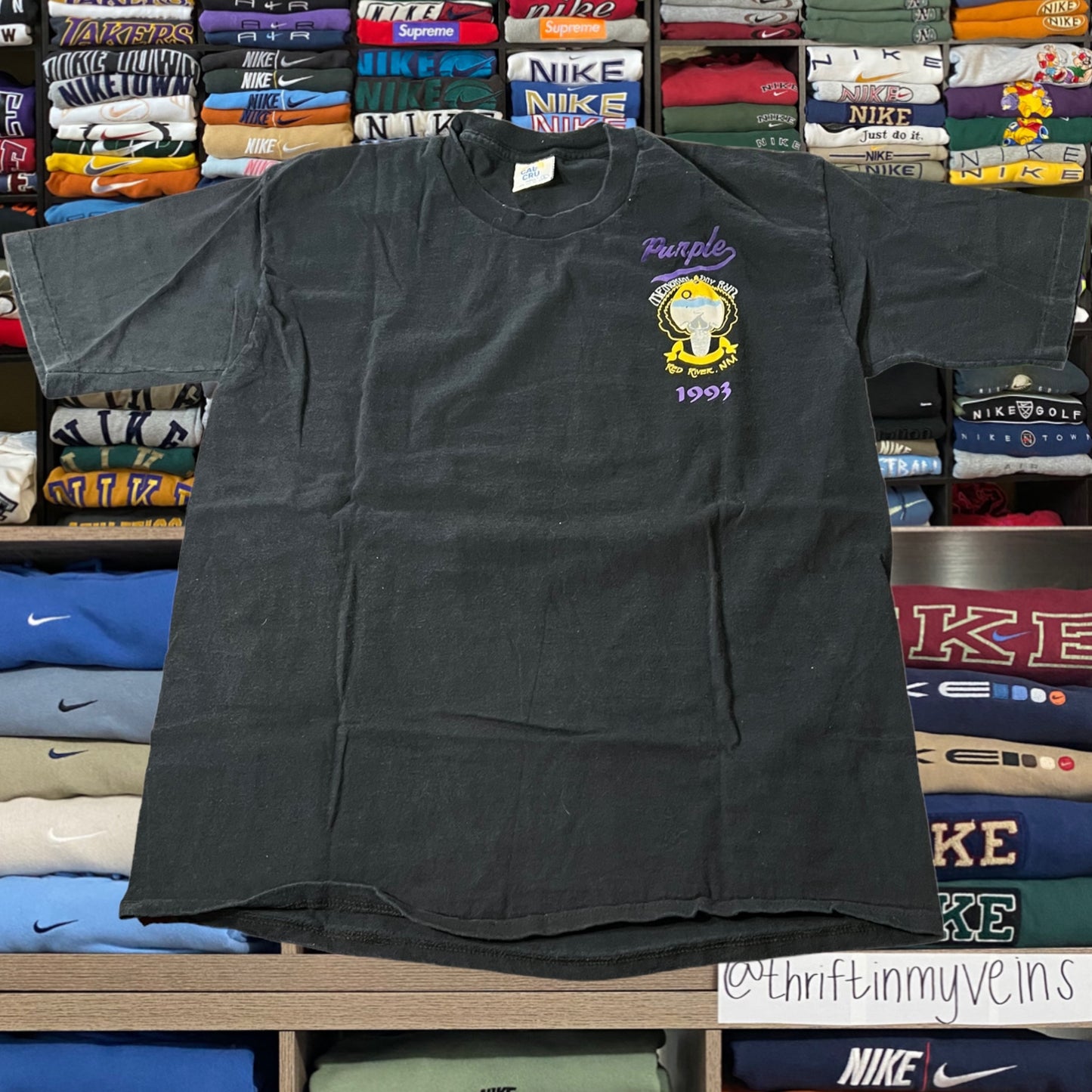 1993 harley biker shirt ( large )