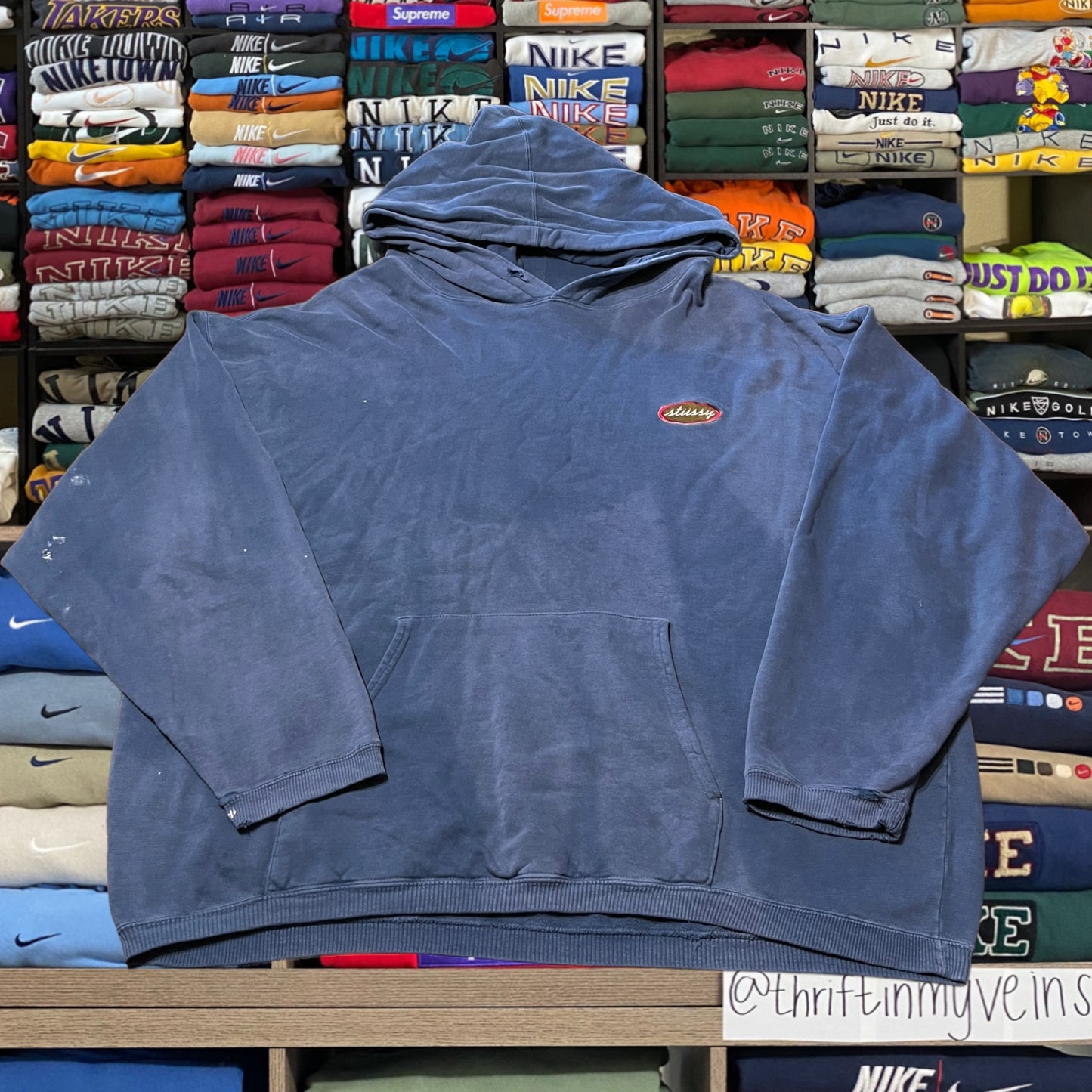 90s stussy hoodie